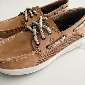 Sperry Kids Tan Dress Shoes